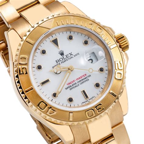 rolex 16628 gold|Rolex yachtmaster 40 yellow gold.